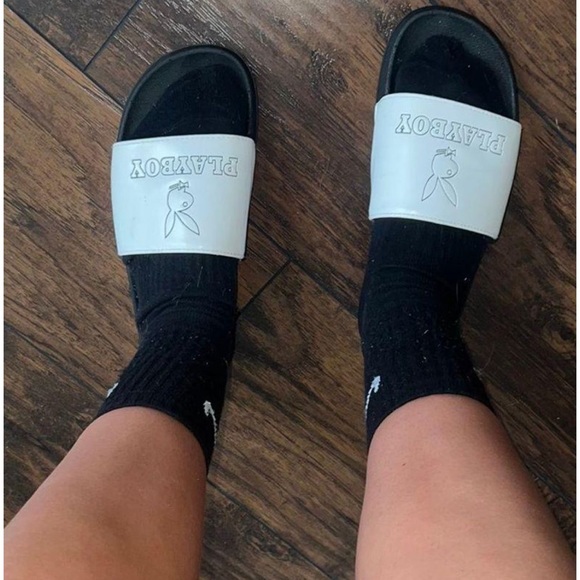 Playboy slides! Never worn size 8 - Picture 2 of 2